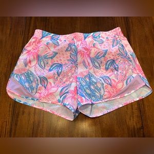 NWOT Lily Pulitzer Luxletic 4” Ocean Trail Short